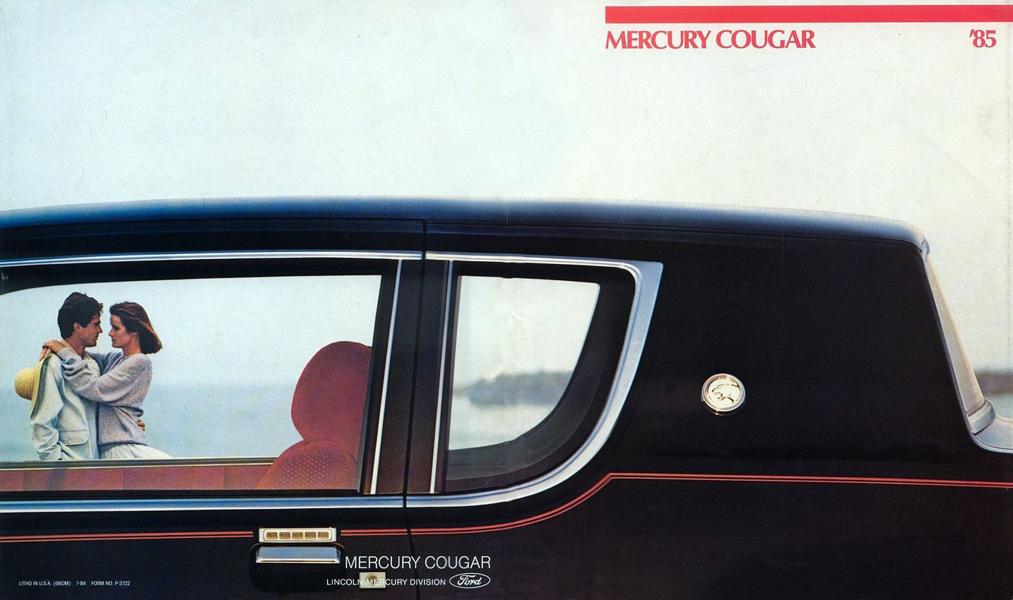 1985 Mercury Cougar Brochure Page 3